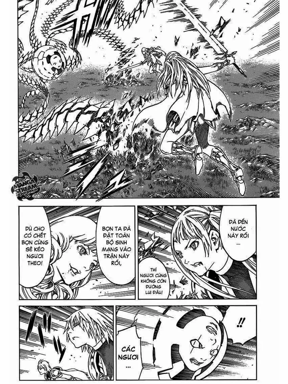 Truyện Tranh Claymore Mắt Bạc trang 4