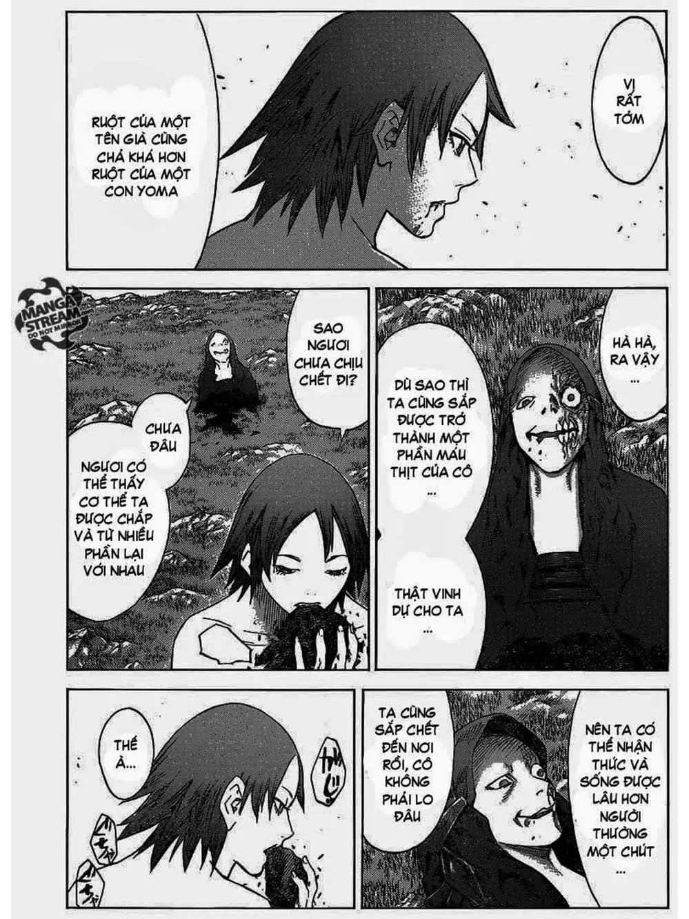 Truyện Tranh Claymore Mắt Bạc trang 4
