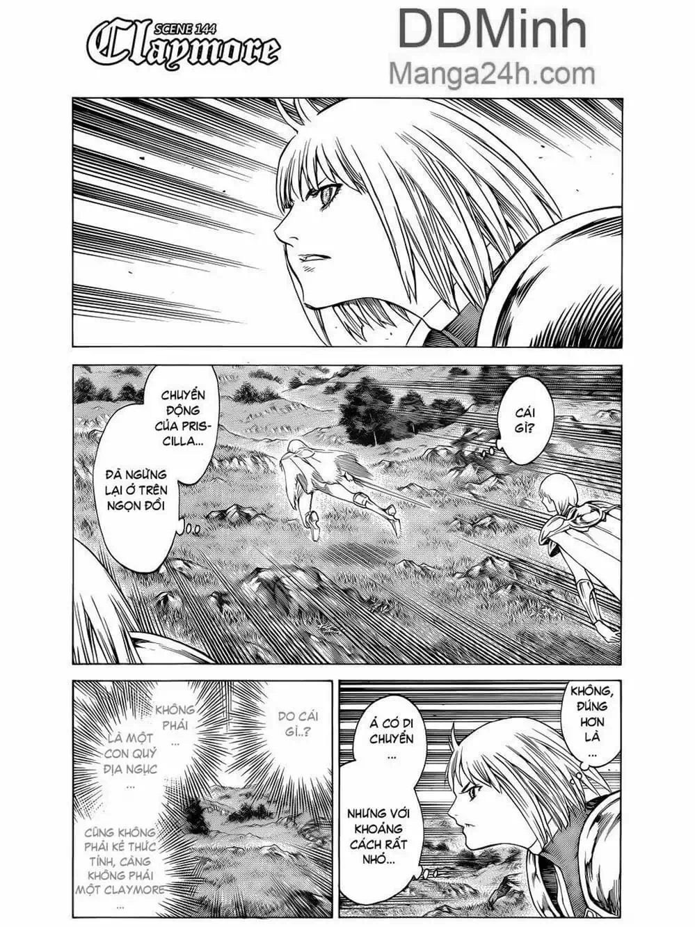 Truyện Tranh Claymore Mắt Bạc trang 4