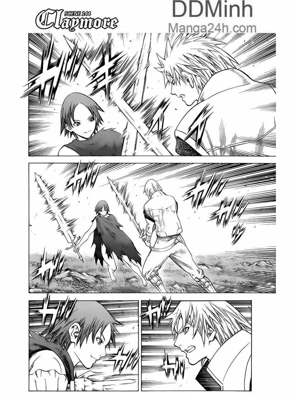 Truyện Tranh Claymore Mắt Bạc trang 4