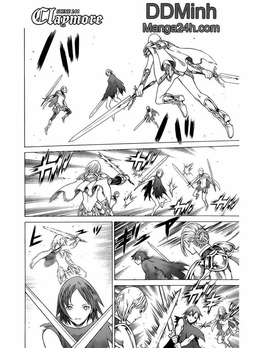 Truyện Tranh Claymore Mắt Bạc trang 4