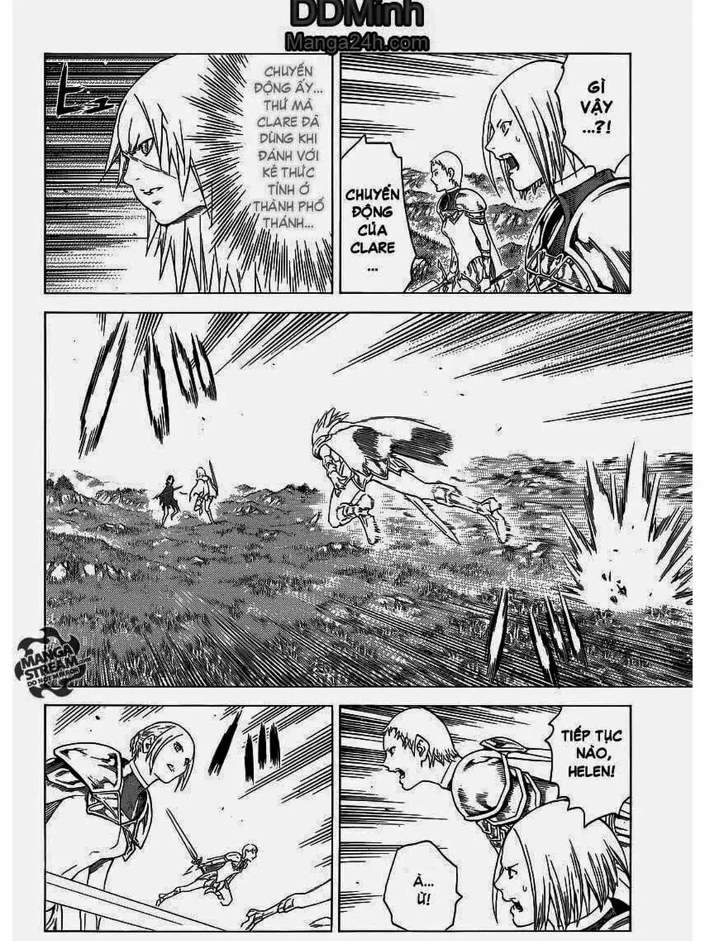 Truyện Tranh Claymore Mắt Bạc trang 4