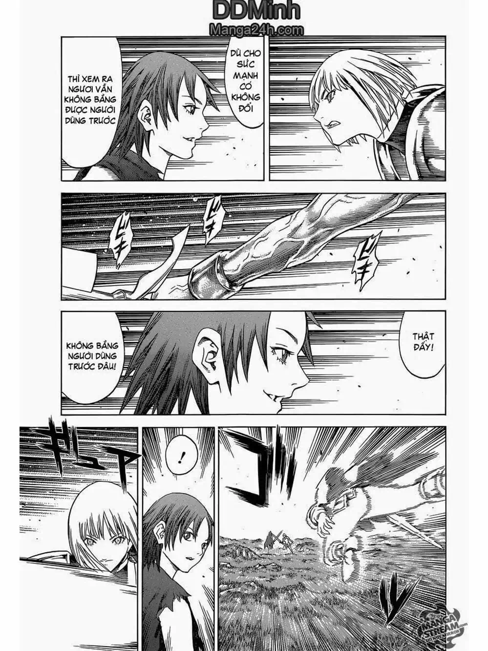 Truyện Tranh Claymore Mắt Bạc trang 4