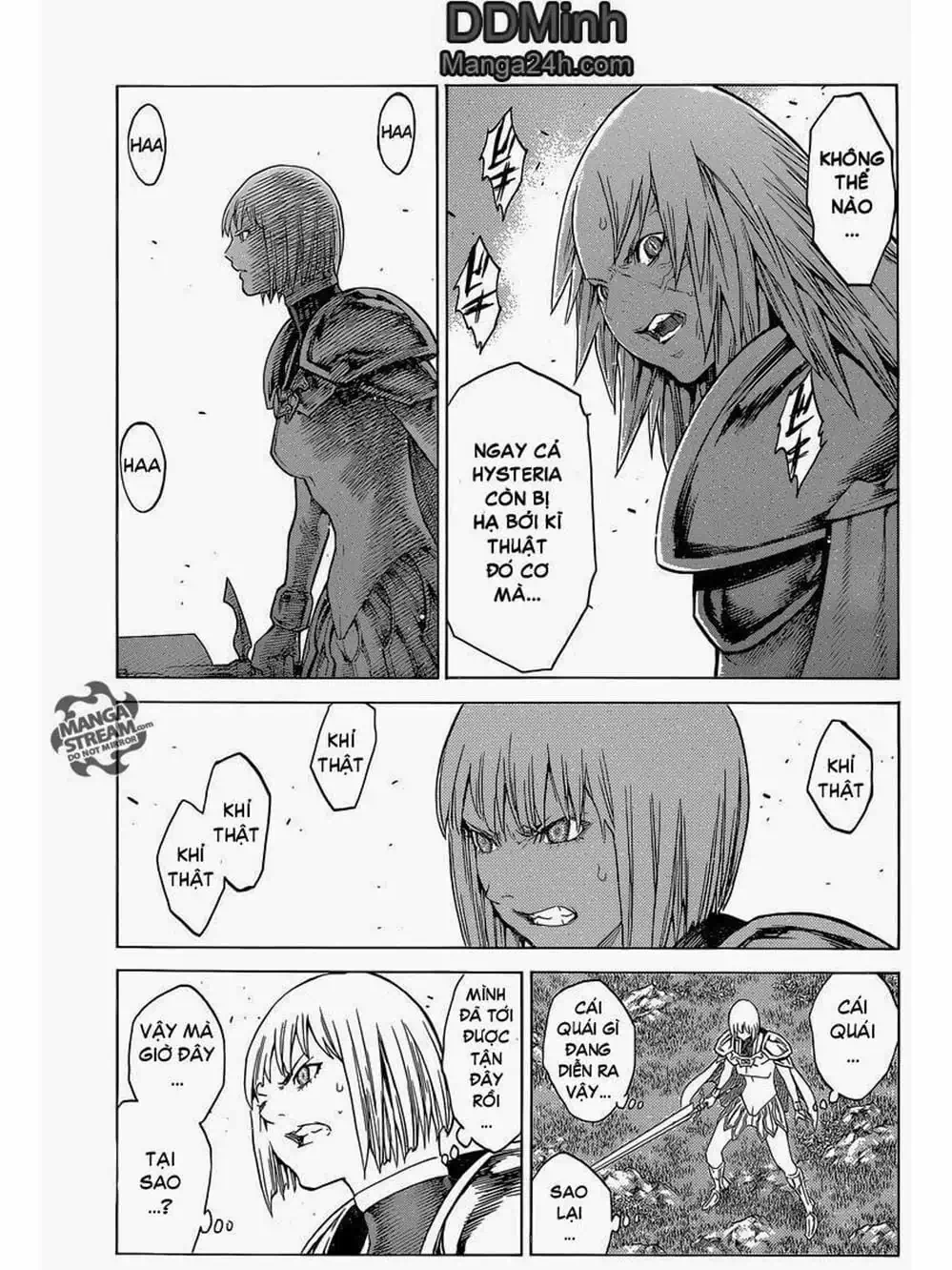 Truyện Tranh Claymore Mắt Bạc trang 4