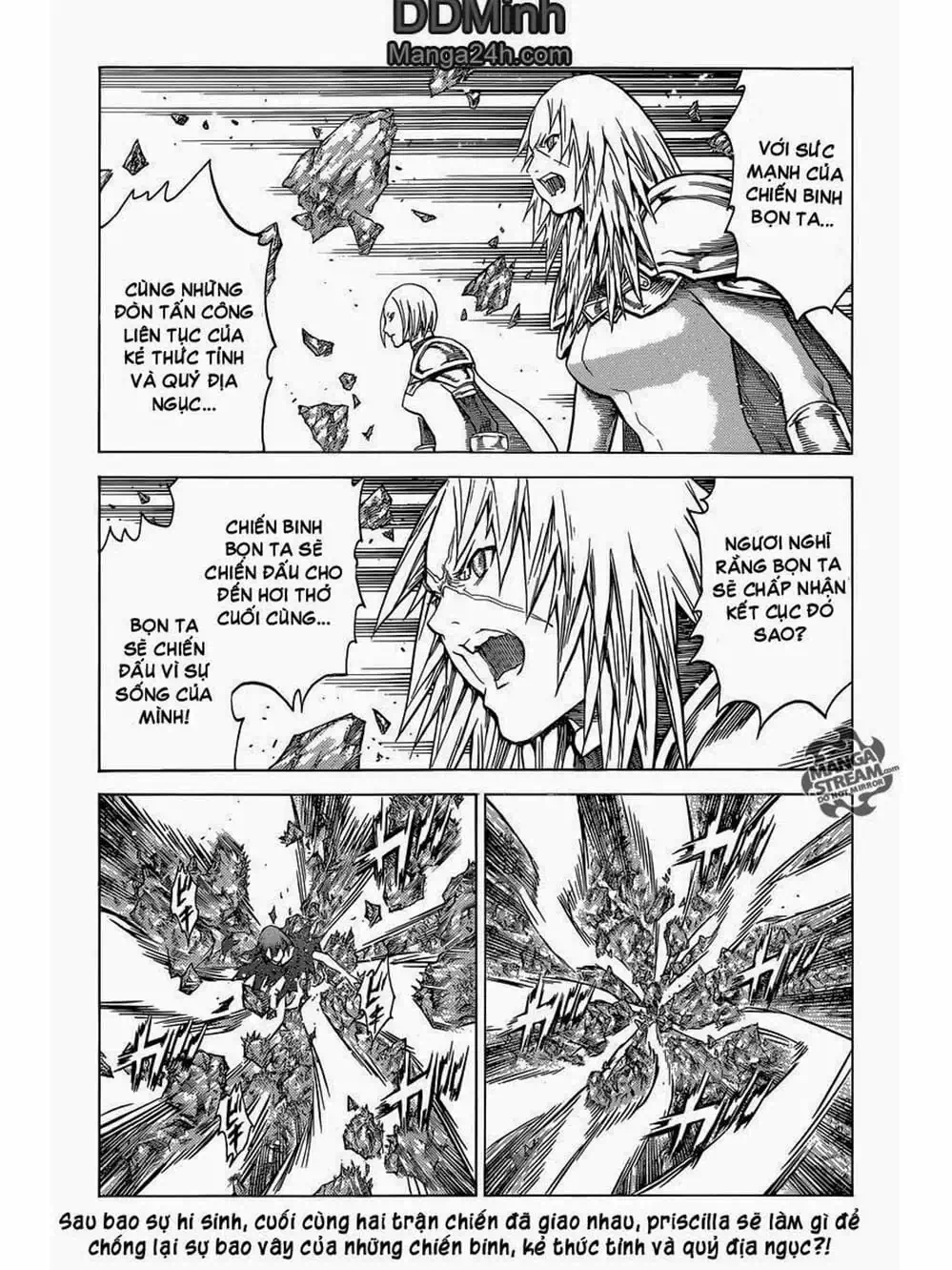 Truyện Tranh Claymore Mắt Bạc trang 4