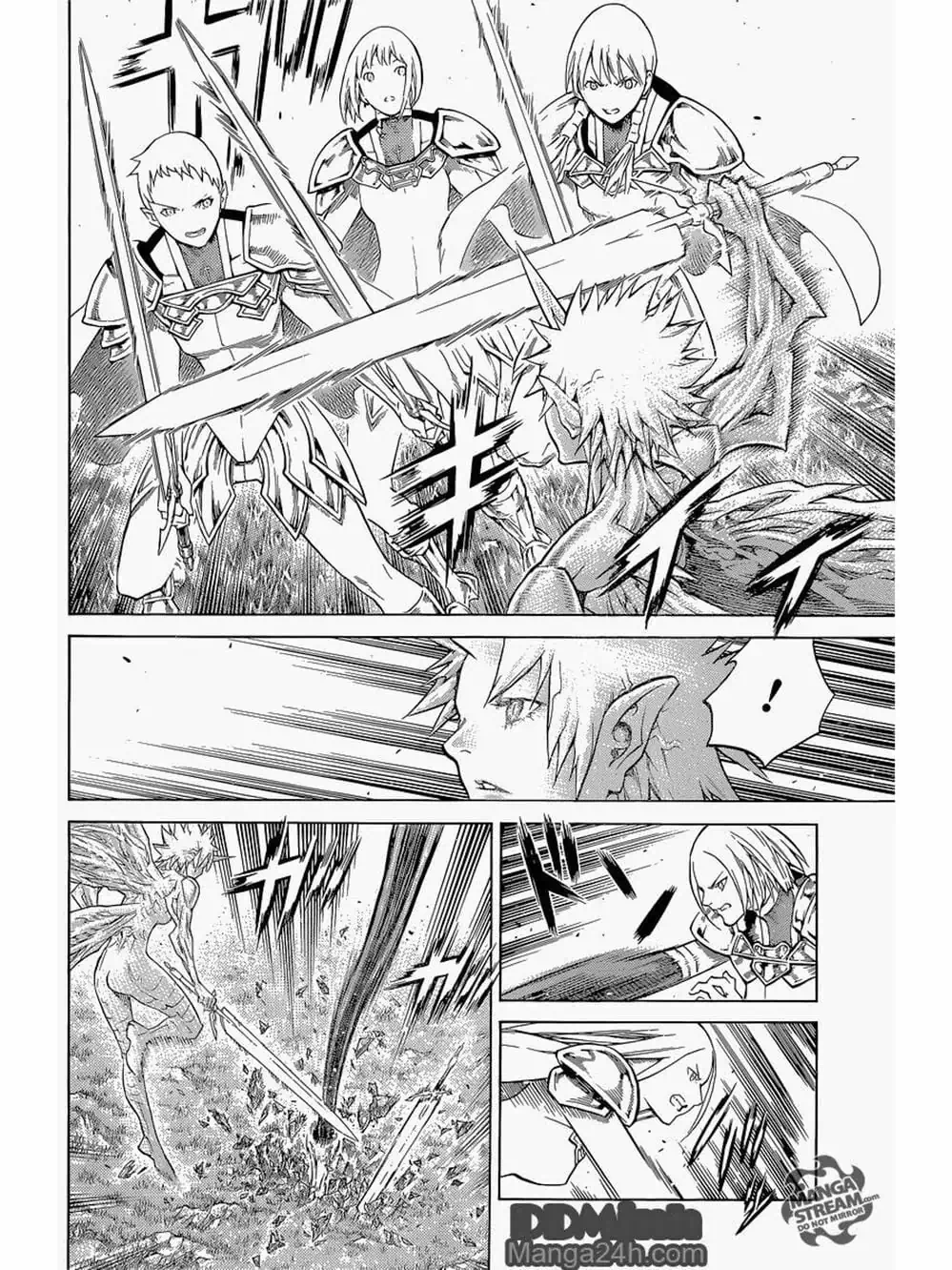 Truyện Tranh Claymore Mắt Bạc trang 4