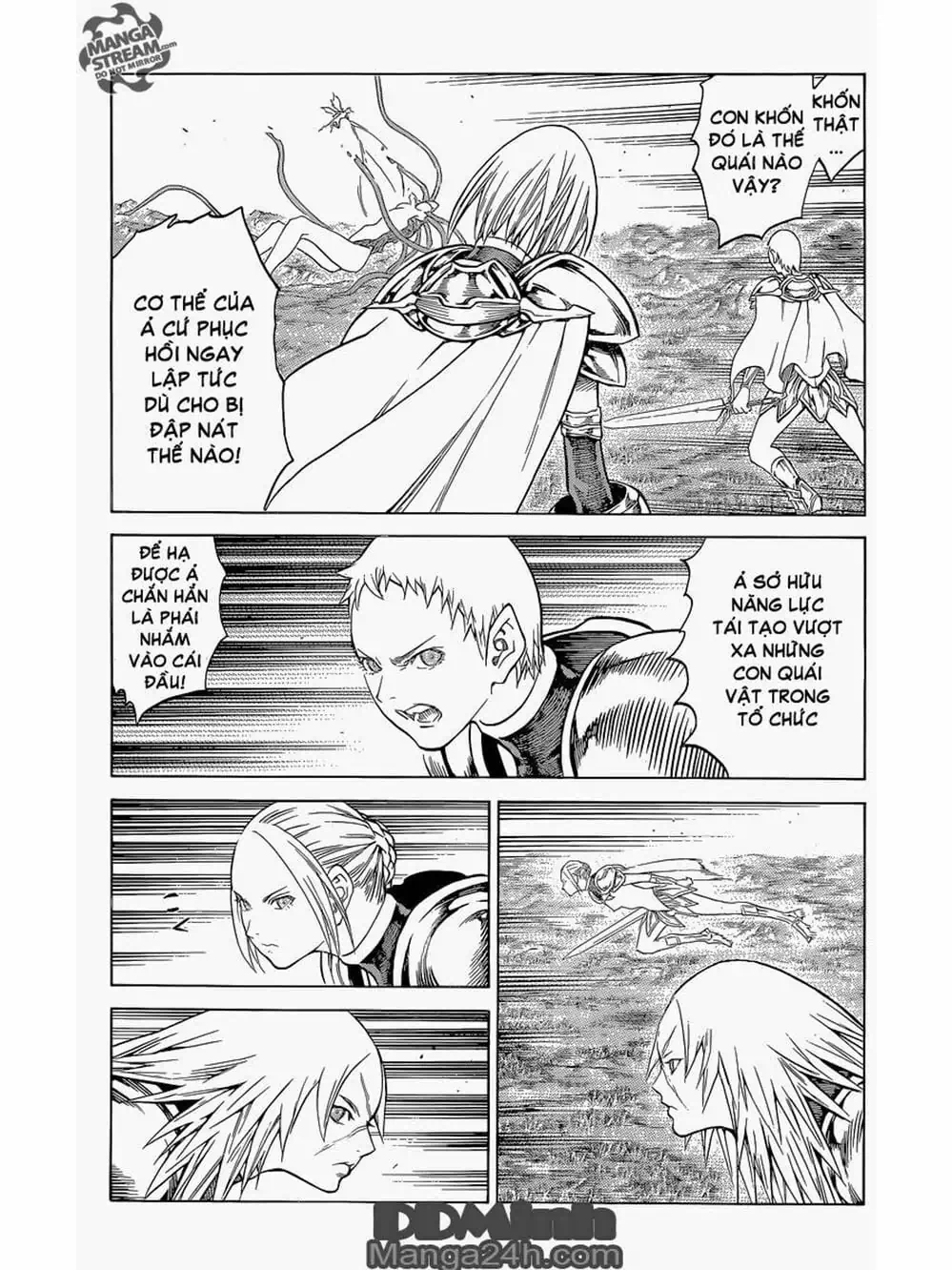 Truyện Tranh Claymore Mắt Bạc trang 4