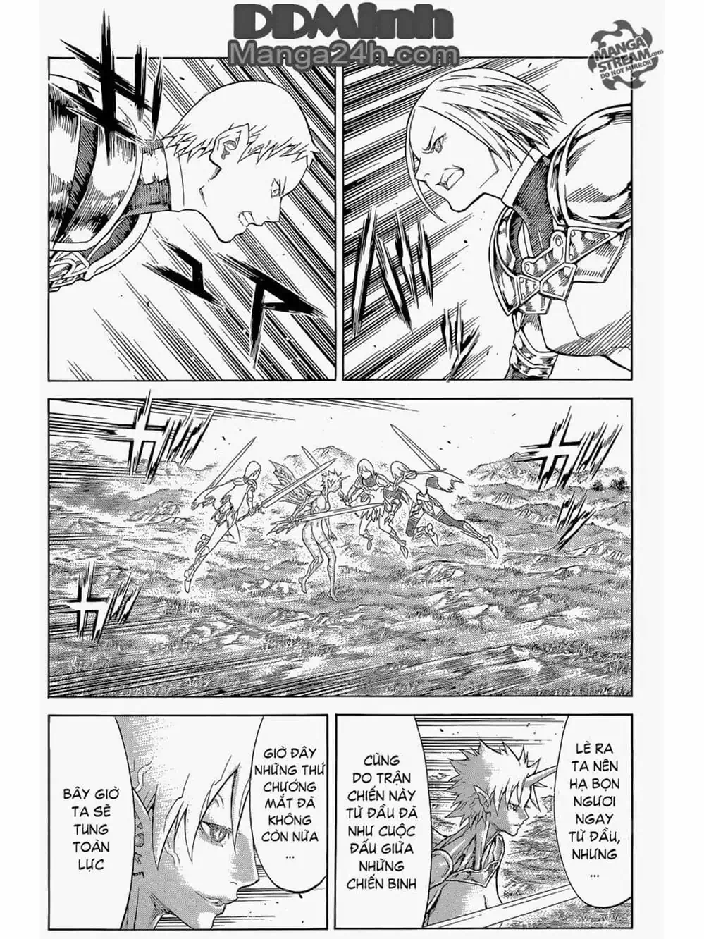 Truyện Tranh Claymore Mắt Bạc trang 4