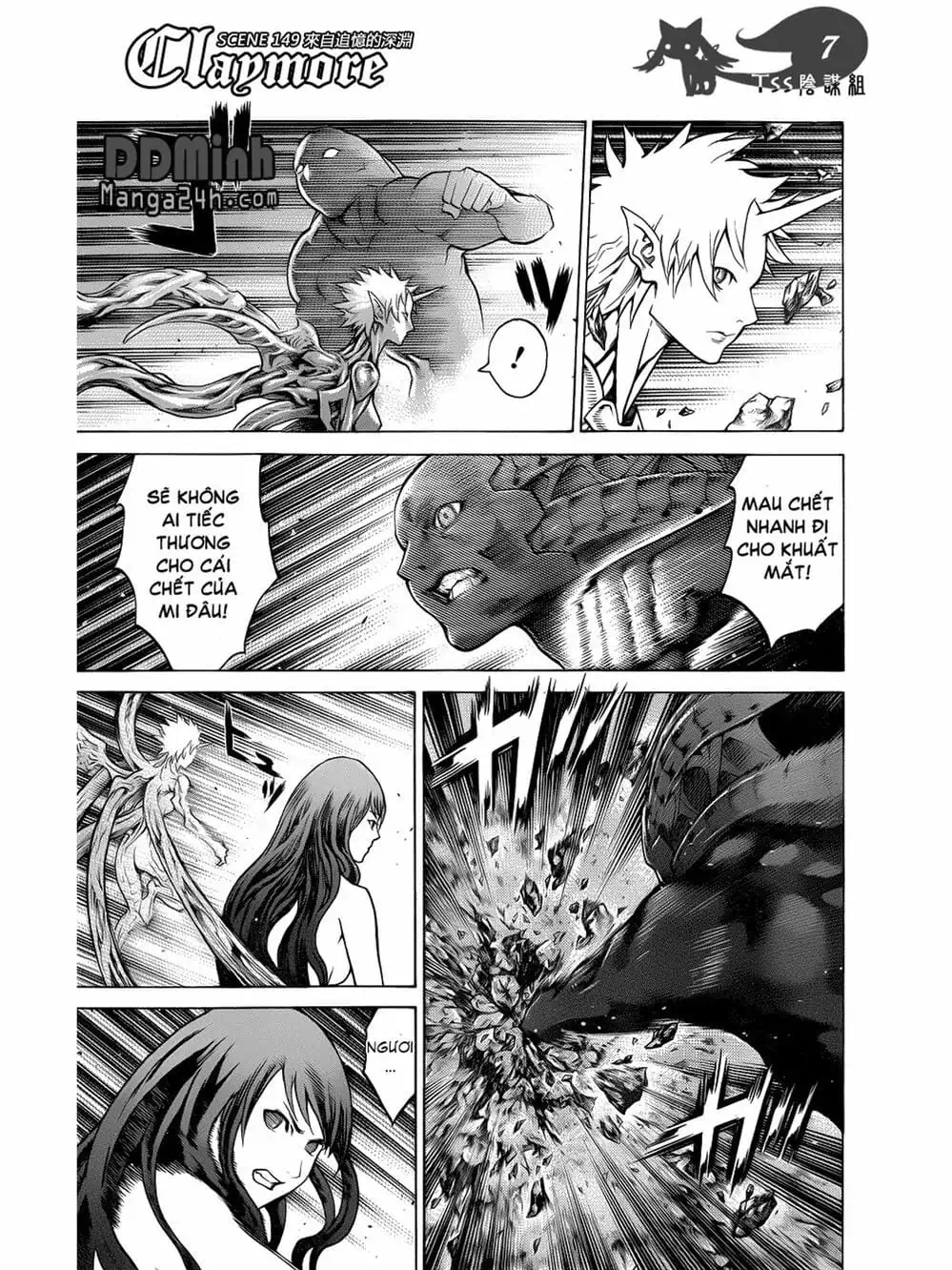 Truyện Tranh Claymore Mắt Bạc trang 4