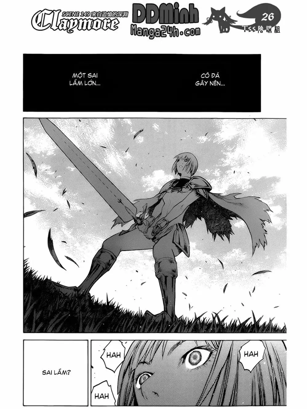 Truyện Tranh Claymore Mắt Bạc trang 4