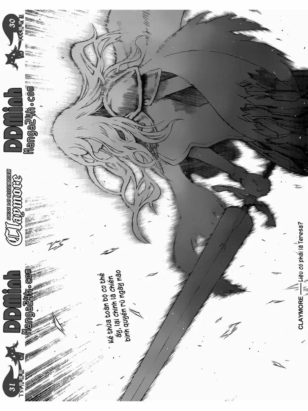 Truyện Tranh Claymore Mắt Bạc trang 4