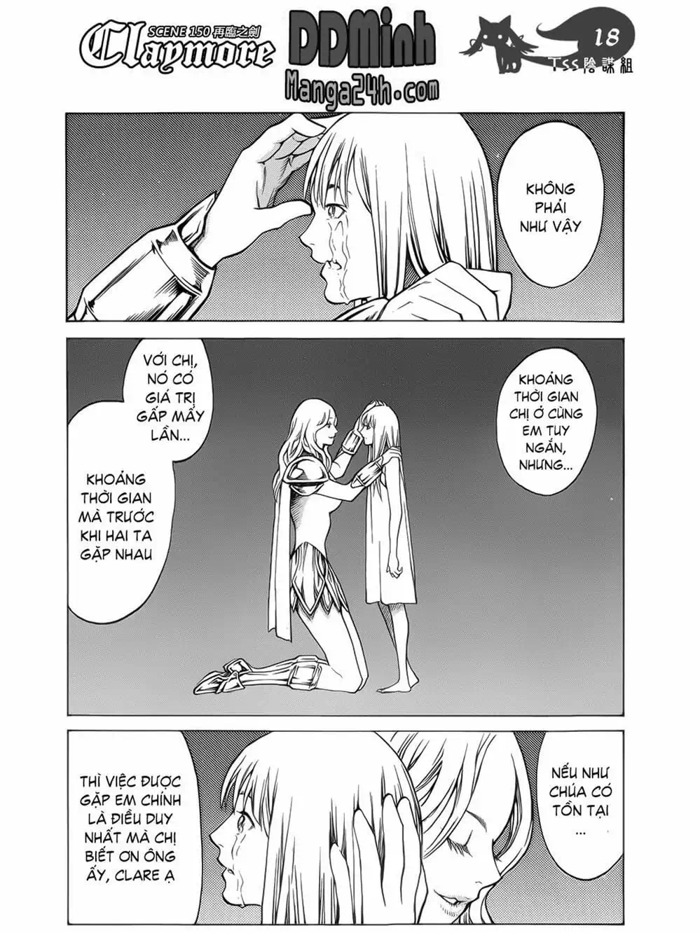 Truyện Tranh Claymore Mắt Bạc trang 4