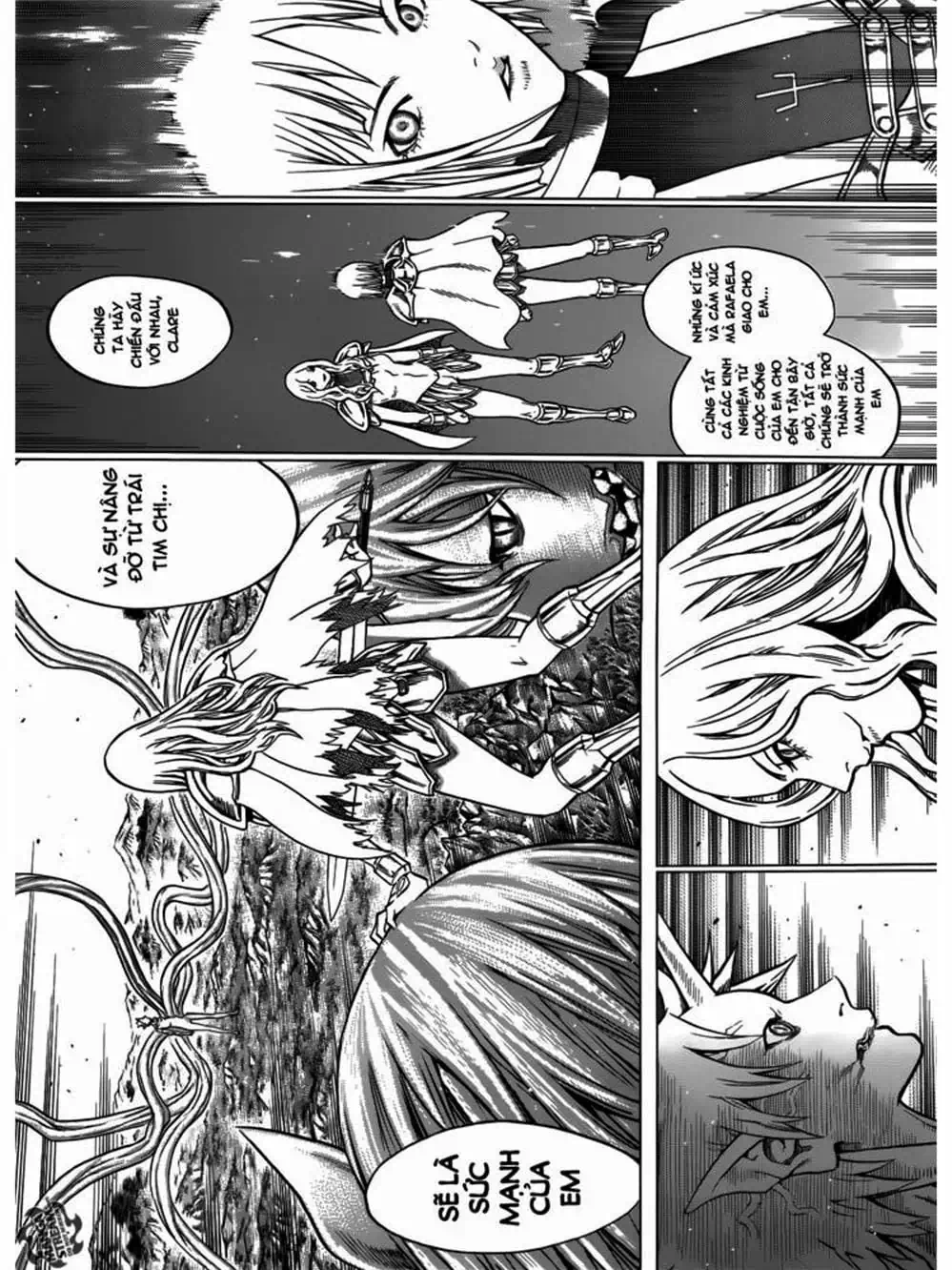 Truyện Tranh Claymore Mắt Bạc trang 4