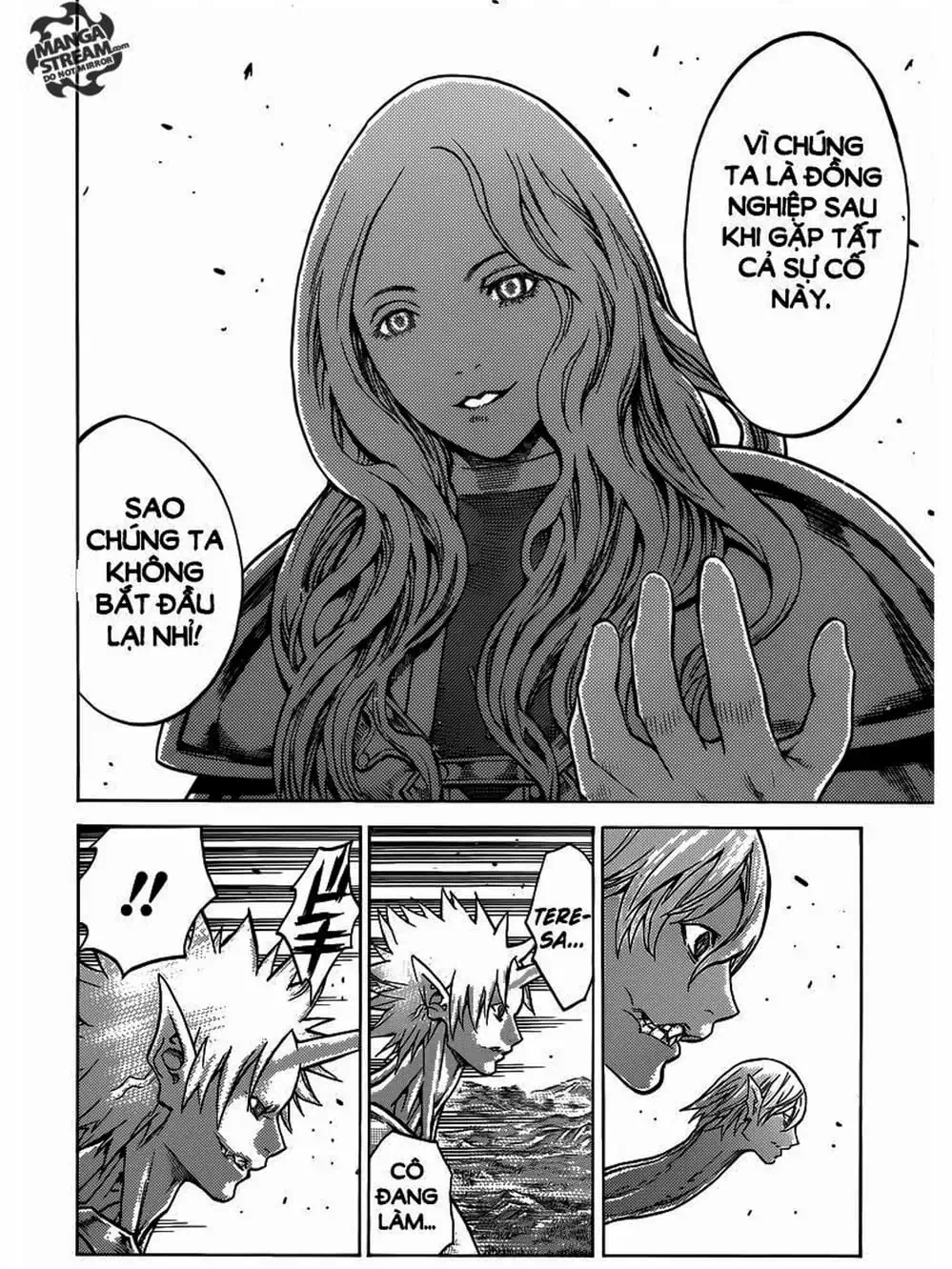 Truyện Tranh Claymore Mắt Bạc trang 4