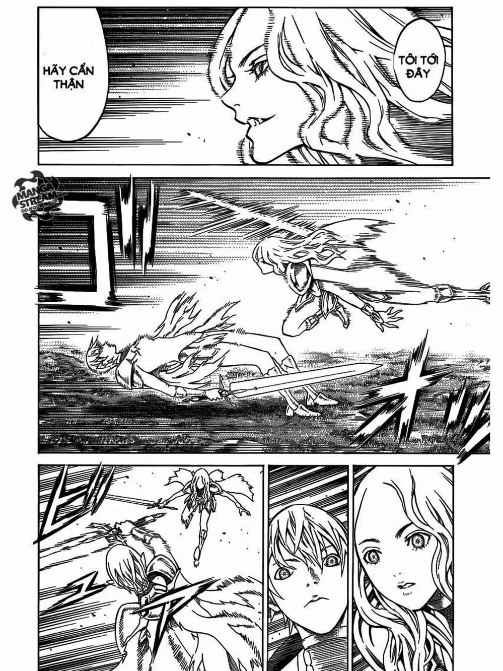 Truyện Tranh Claymore Mắt Bạc trang 4