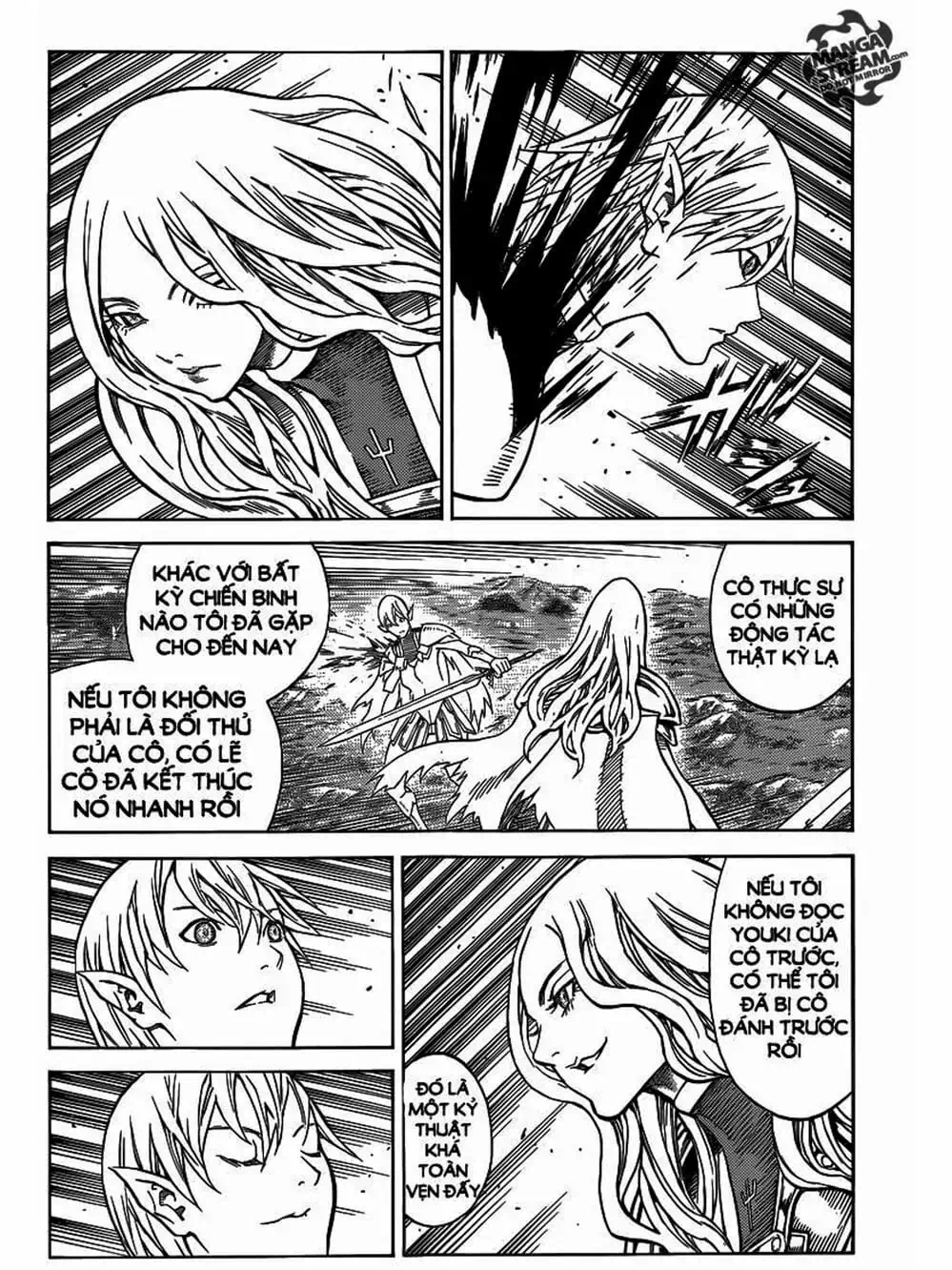 Truyện Tranh Claymore Mắt Bạc trang 4