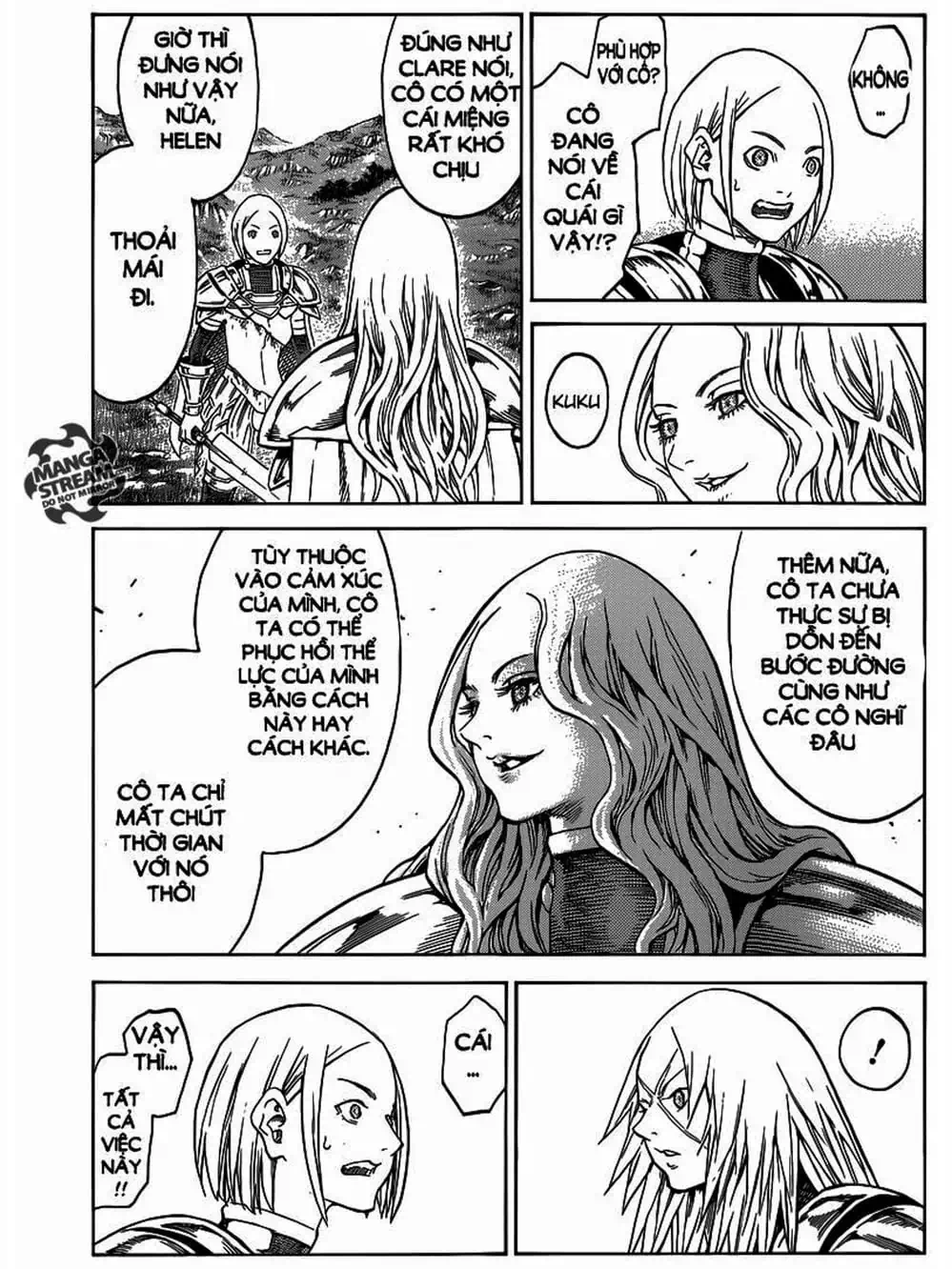 Truyện Tranh Claymore Mắt Bạc trang 4