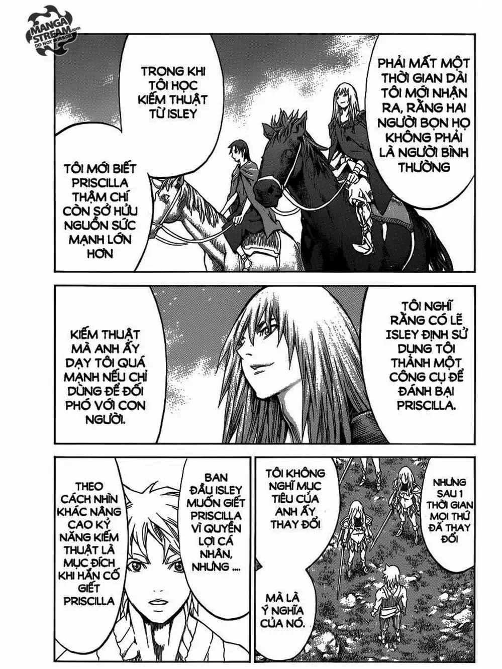 Truyện Tranh Claymore Mắt Bạc trang 4