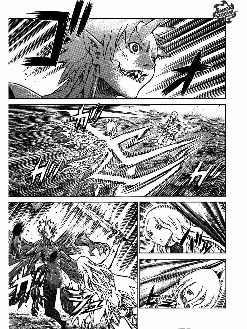 Truyện Tranh Claymore Mắt Bạc trang 4