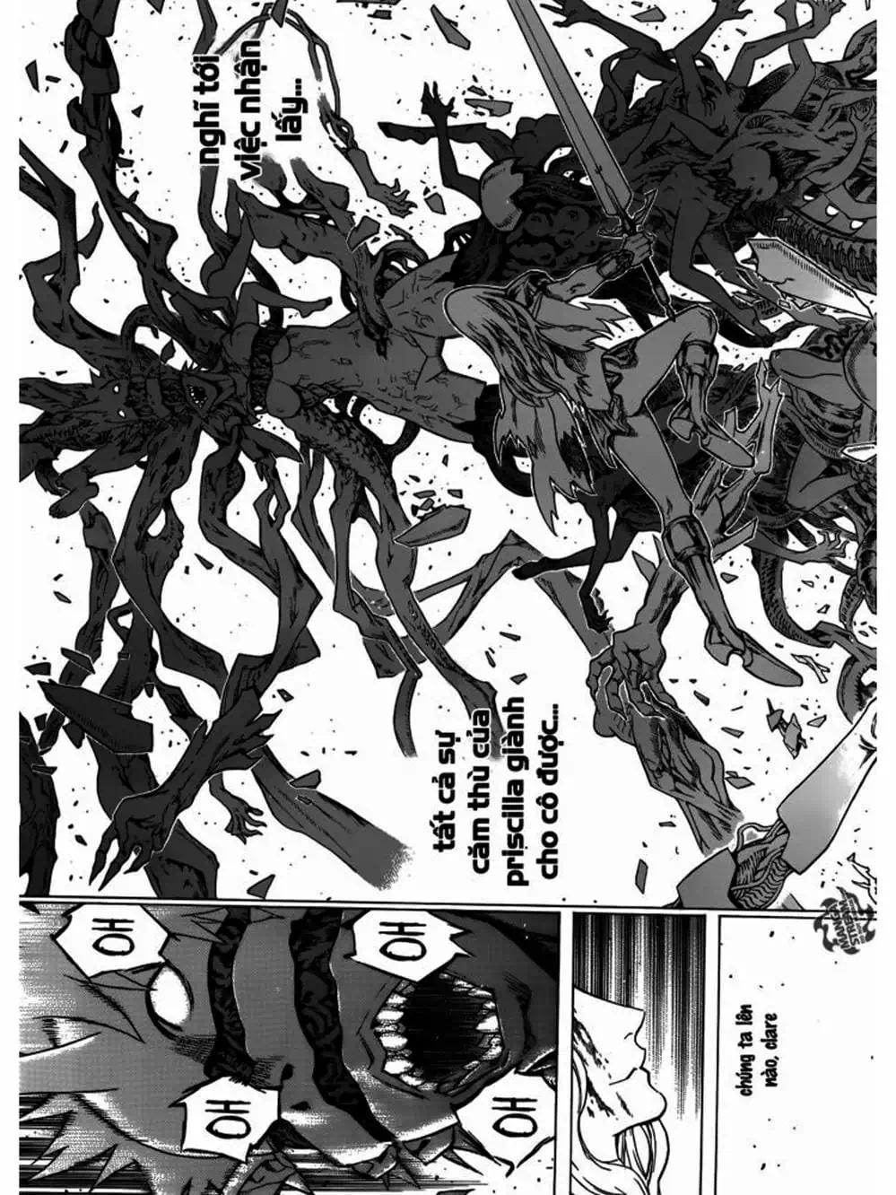 Truyện Tranh Claymore Mắt Bạc trang 4