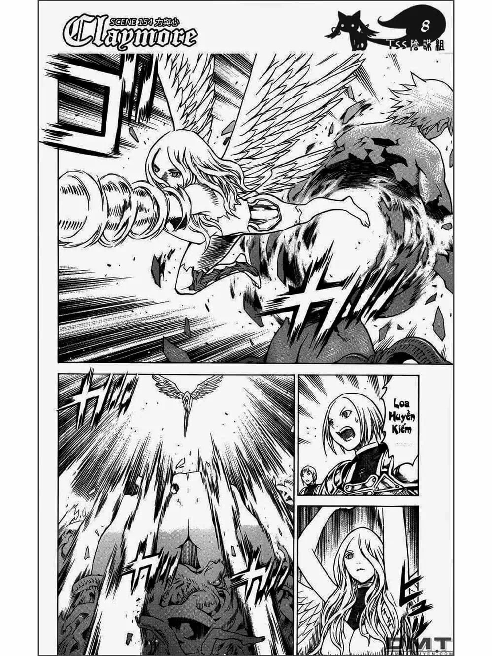 Truyện Tranh Claymore Mắt Bạc trang 4