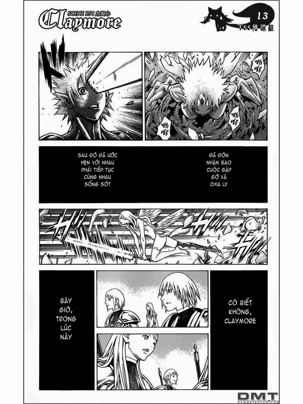 Truyện Tranh Claymore Mắt Bạc trang 4