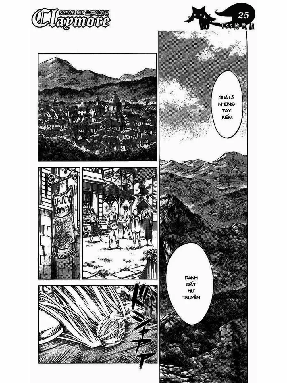 Truyện Tranh Claymore Mắt Bạc trang 4