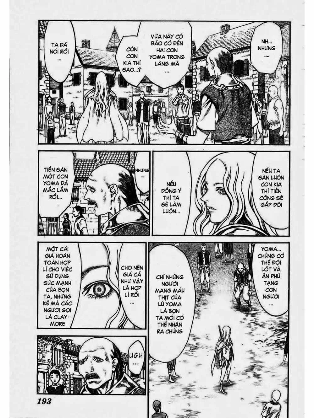 Truyện Tranh Claymore Mắt Bạc trang 4