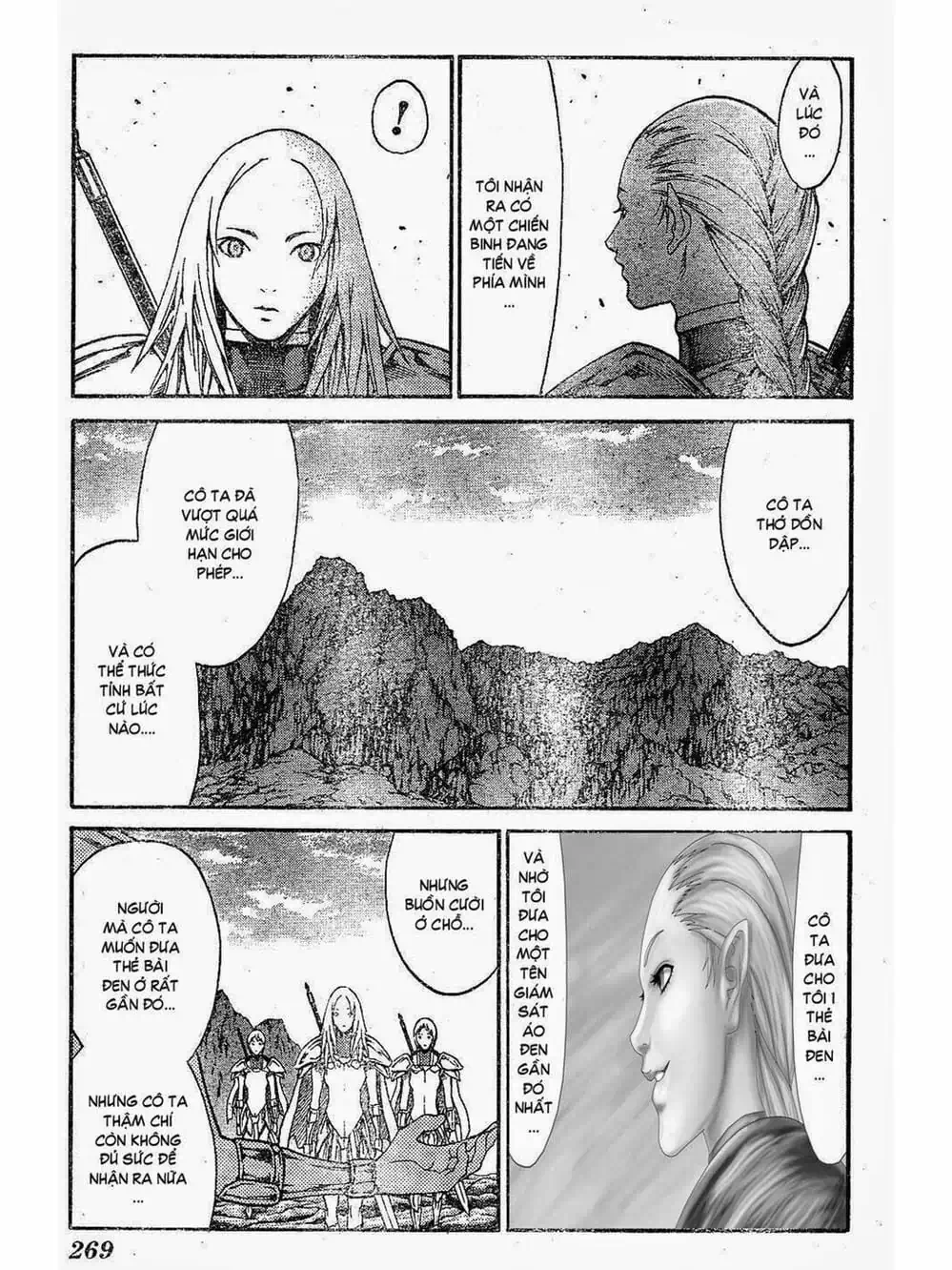 Truyện Tranh Claymore Mắt Bạc trang 4