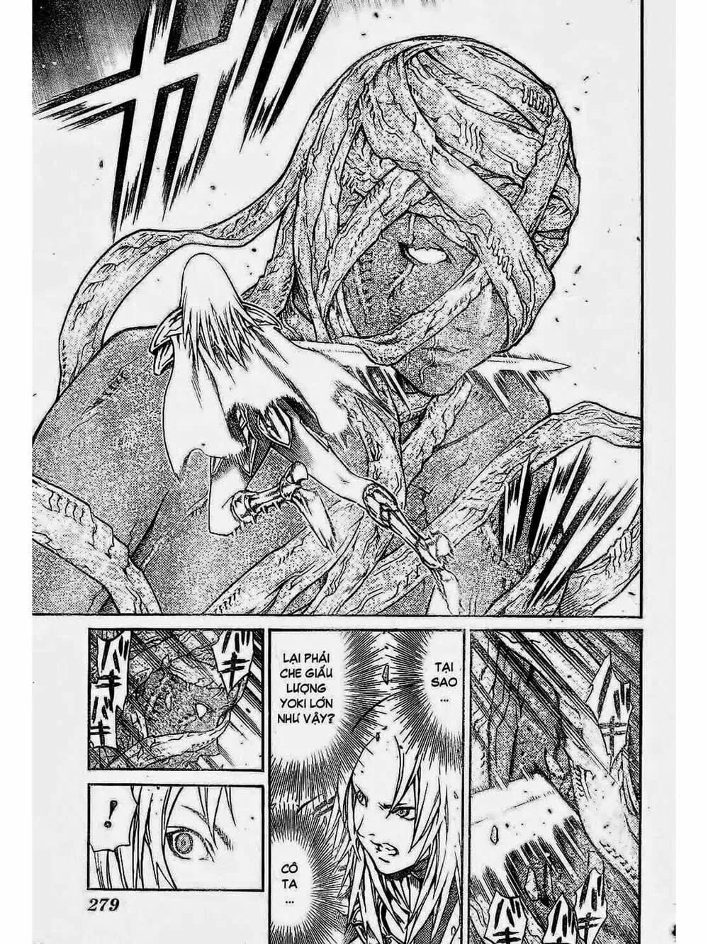 Truyện Tranh Claymore Mắt Bạc trang 4