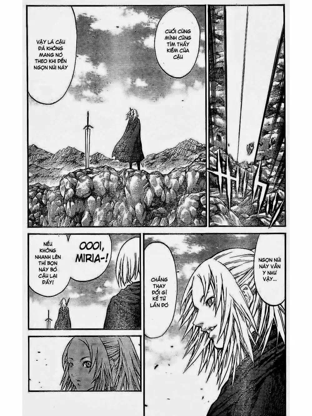Truyện Tranh Claymore Mắt Bạc trang 4