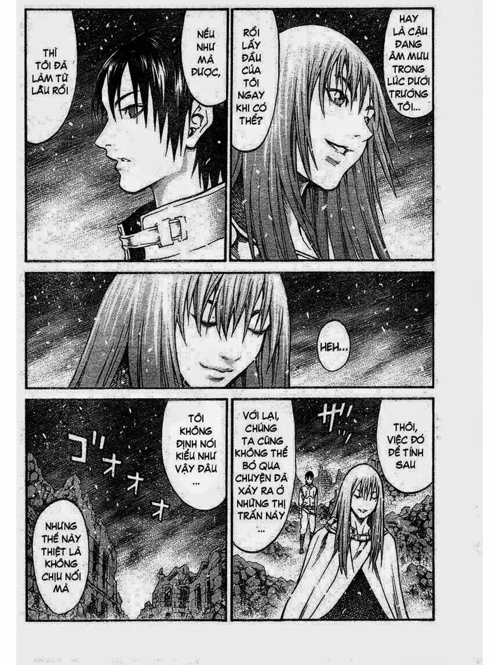 Truyện Tranh Claymore Mắt Bạc trang 4