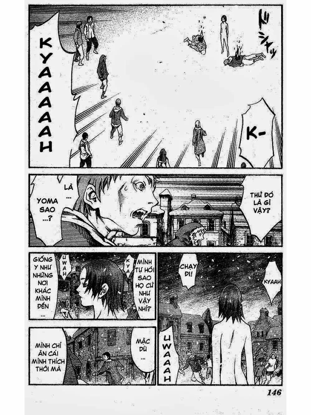 Truyện Tranh Claymore Mắt Bạc trang 4