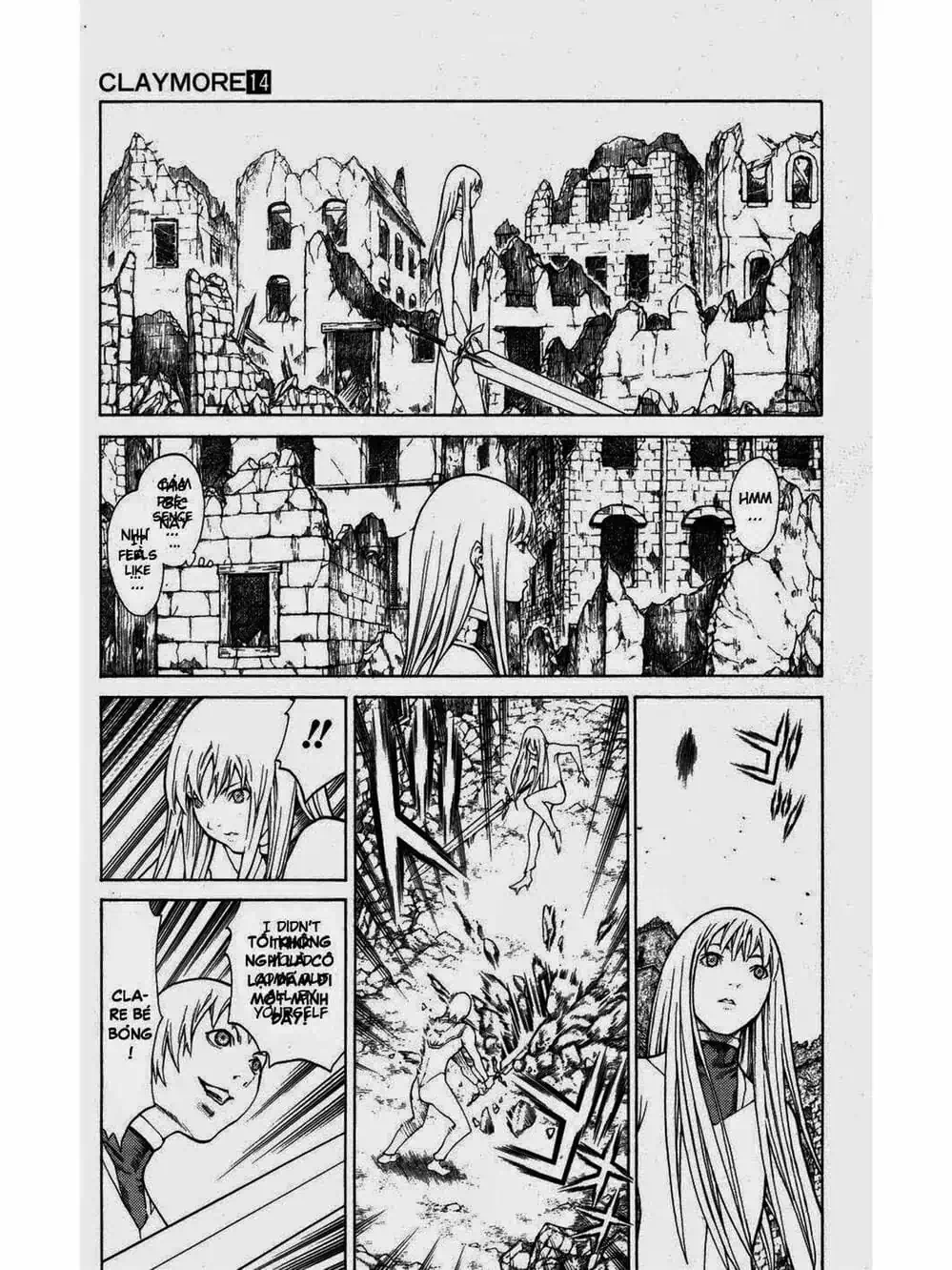 Truyện Tranh Claymore Mắt Bạc trang 4