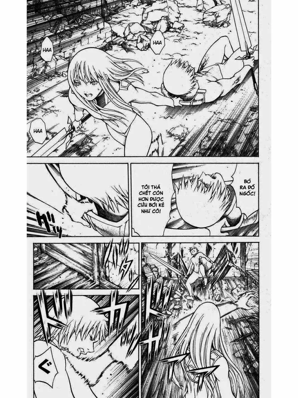 Truyện Tranh Claymore Mắt Bạc trang 4