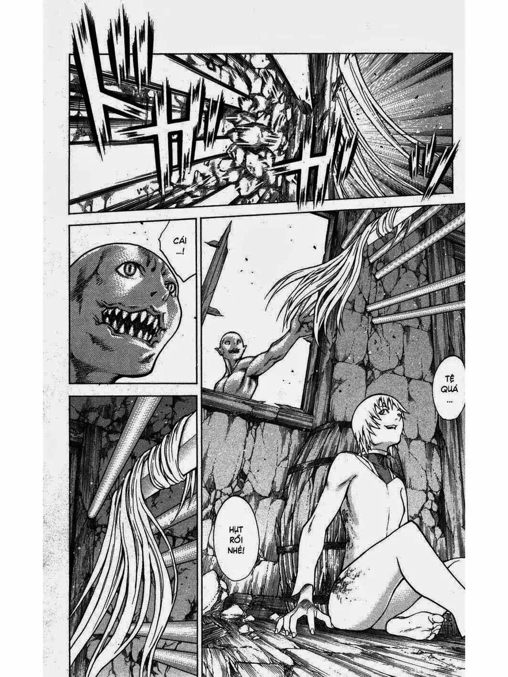 Truyện Tranh Claymore Mắt Bạc trang 4
