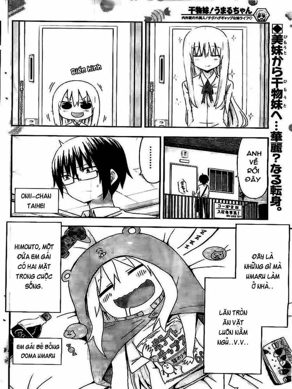 Truyện Tranh Cô Em Gái Hai Mặt - Himouto! Umaru-Chan trang 5