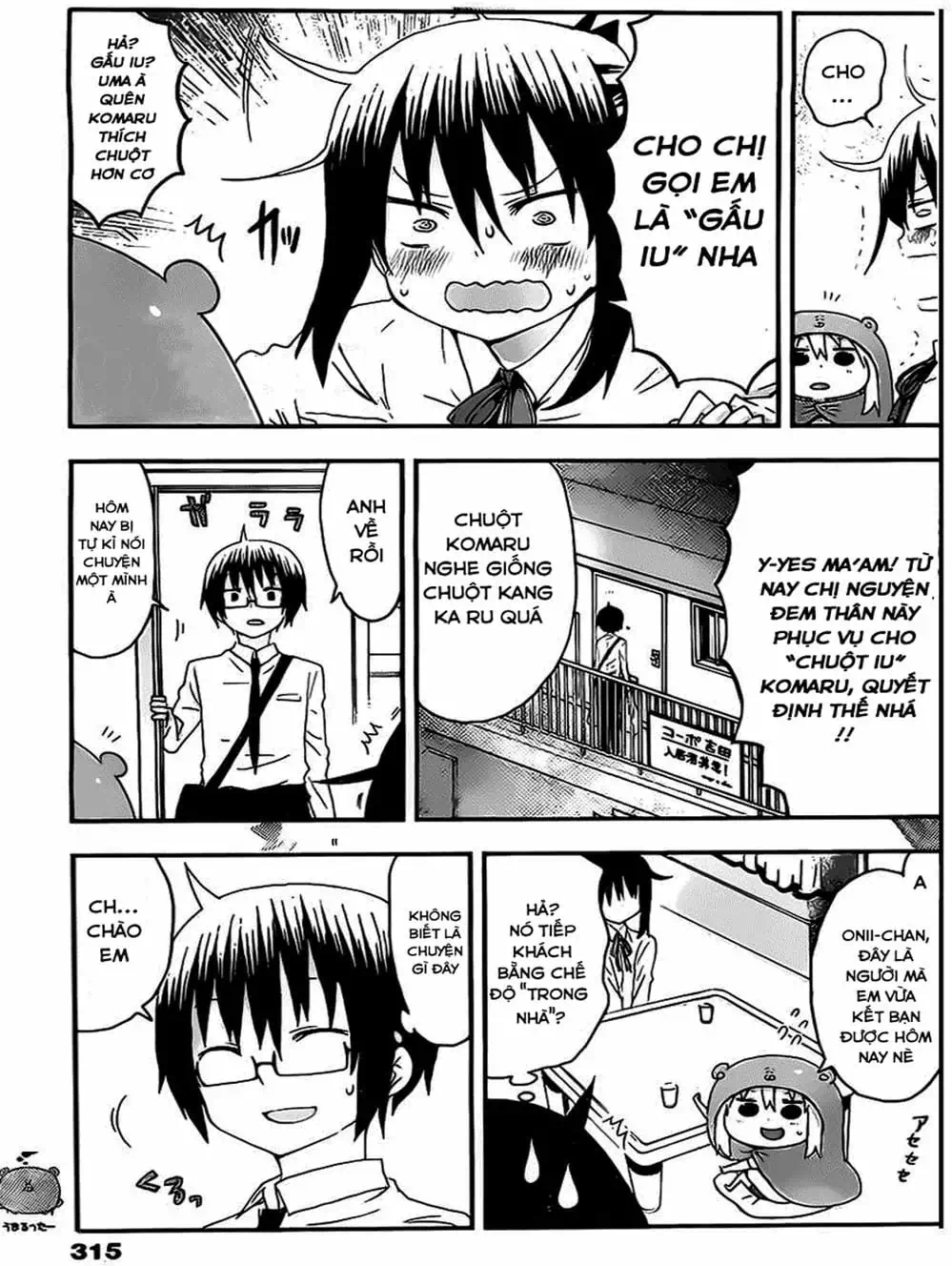 Truyện Tranh Cô Em Gái Hai Mặt - Himouto! Umaru-Chan trang 5