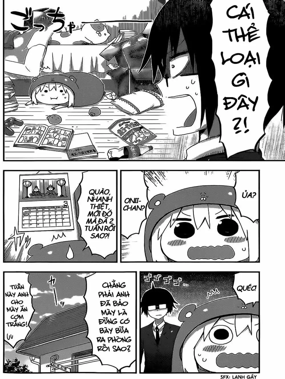 Truyện Tranh Cô Em Gái Hai Mặt - Himouto! Umaru-Chan trang 5