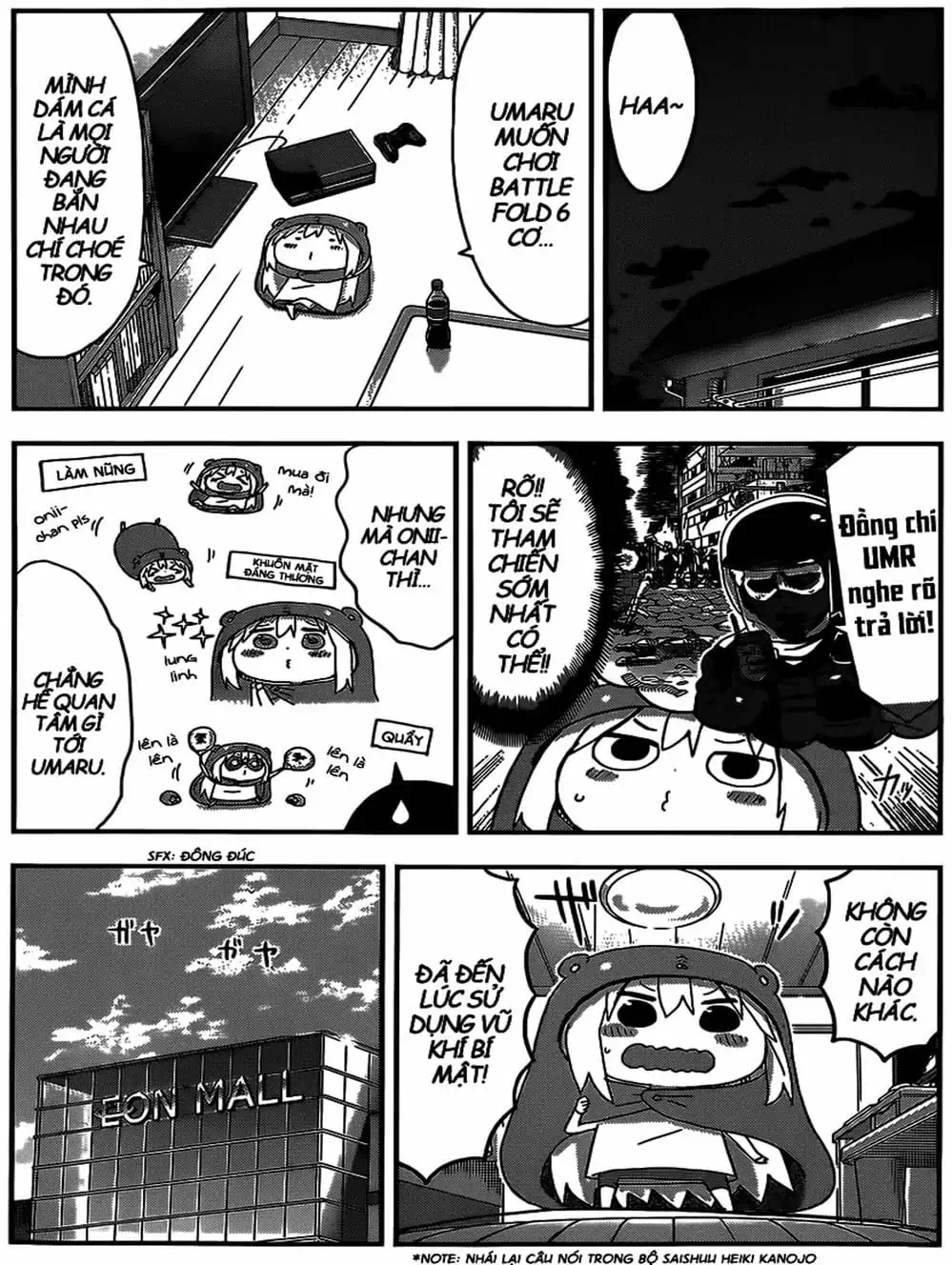 Truyện Tranh Cô Em Gái Hai Mặt - Himouto! Umaru-Chan trang 5