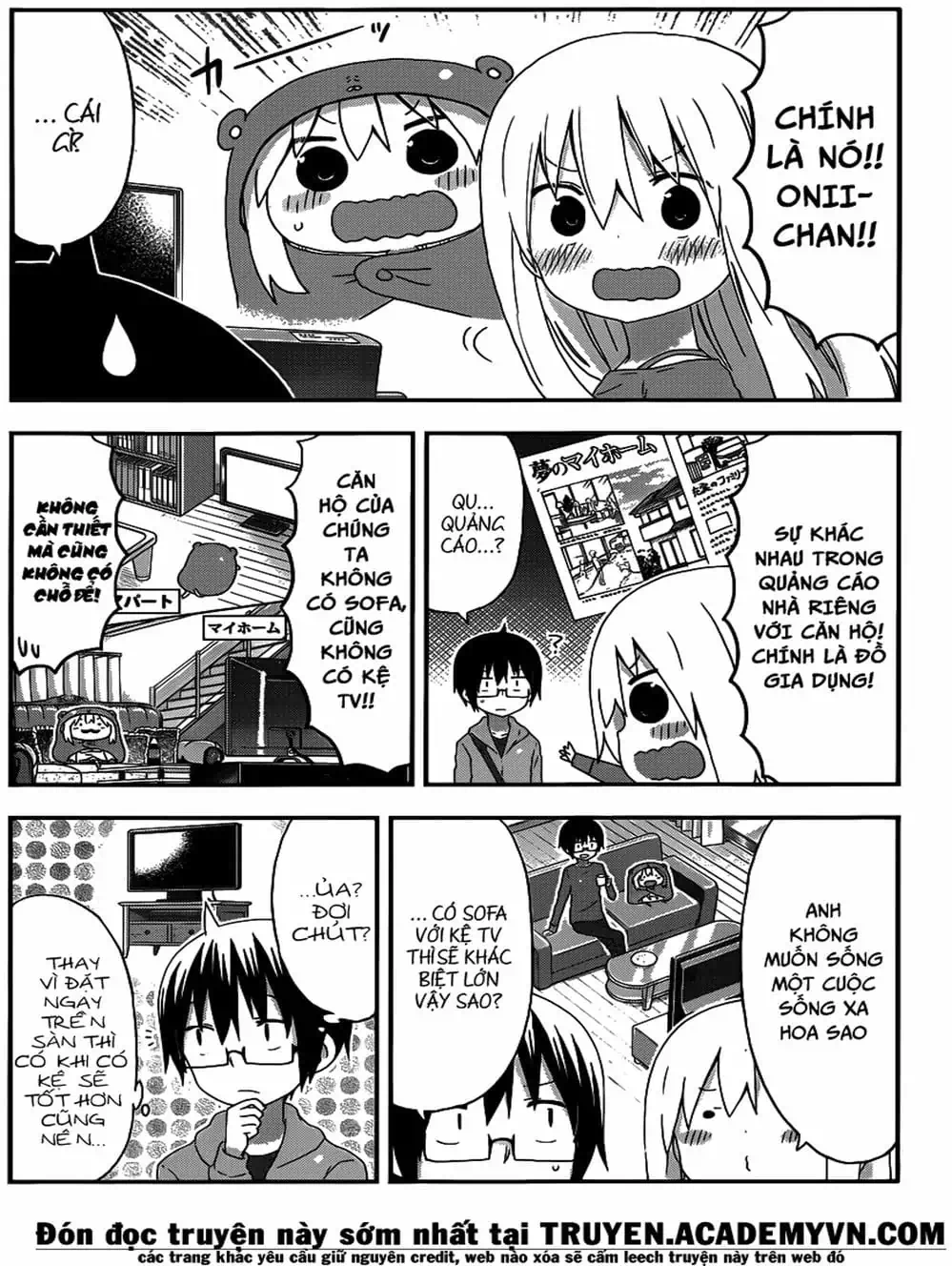 Truyện Tranh Cô Em Gái Hai Mặt - Himouto! Umaru-Chan trang 5