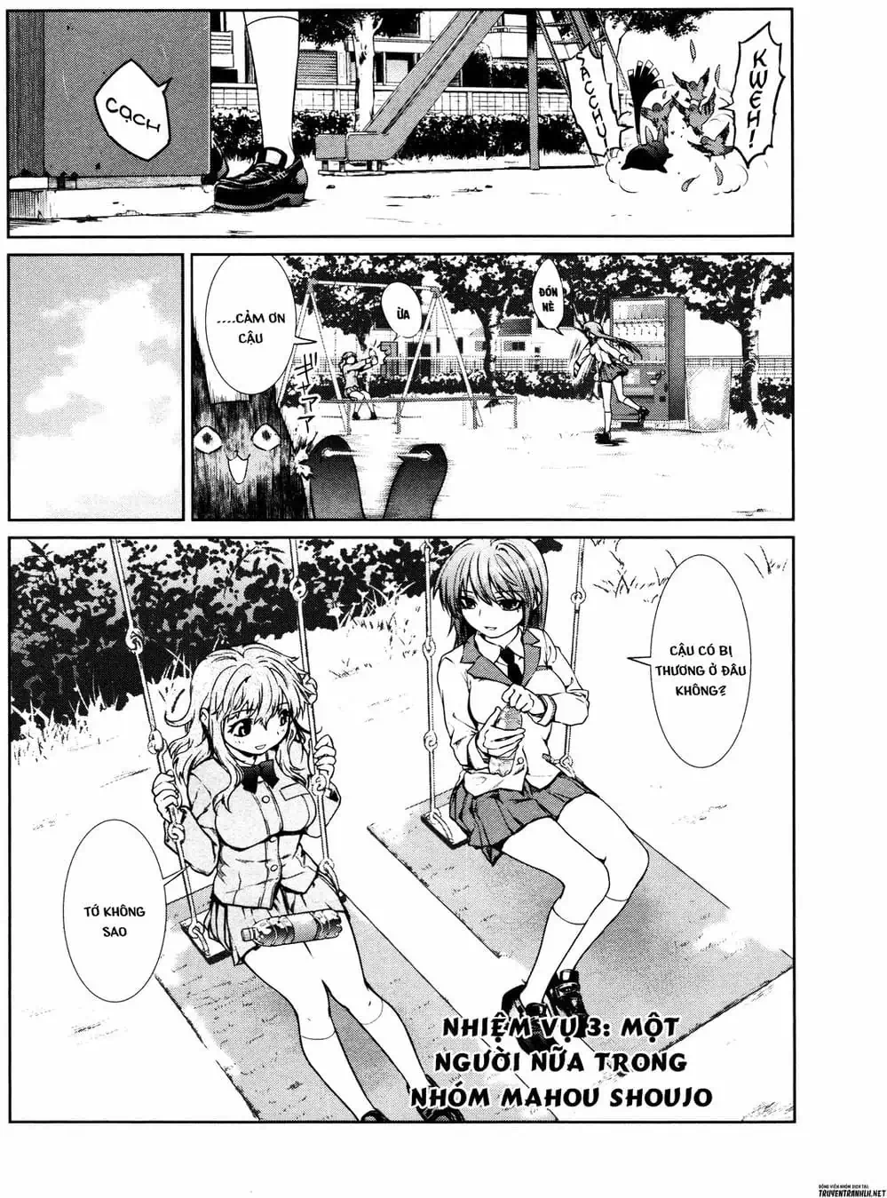 Truyện Tranh Cô Gái Phép Thuật Asuka - Mahou Shoujo Tokushuusen Asuka trang 5