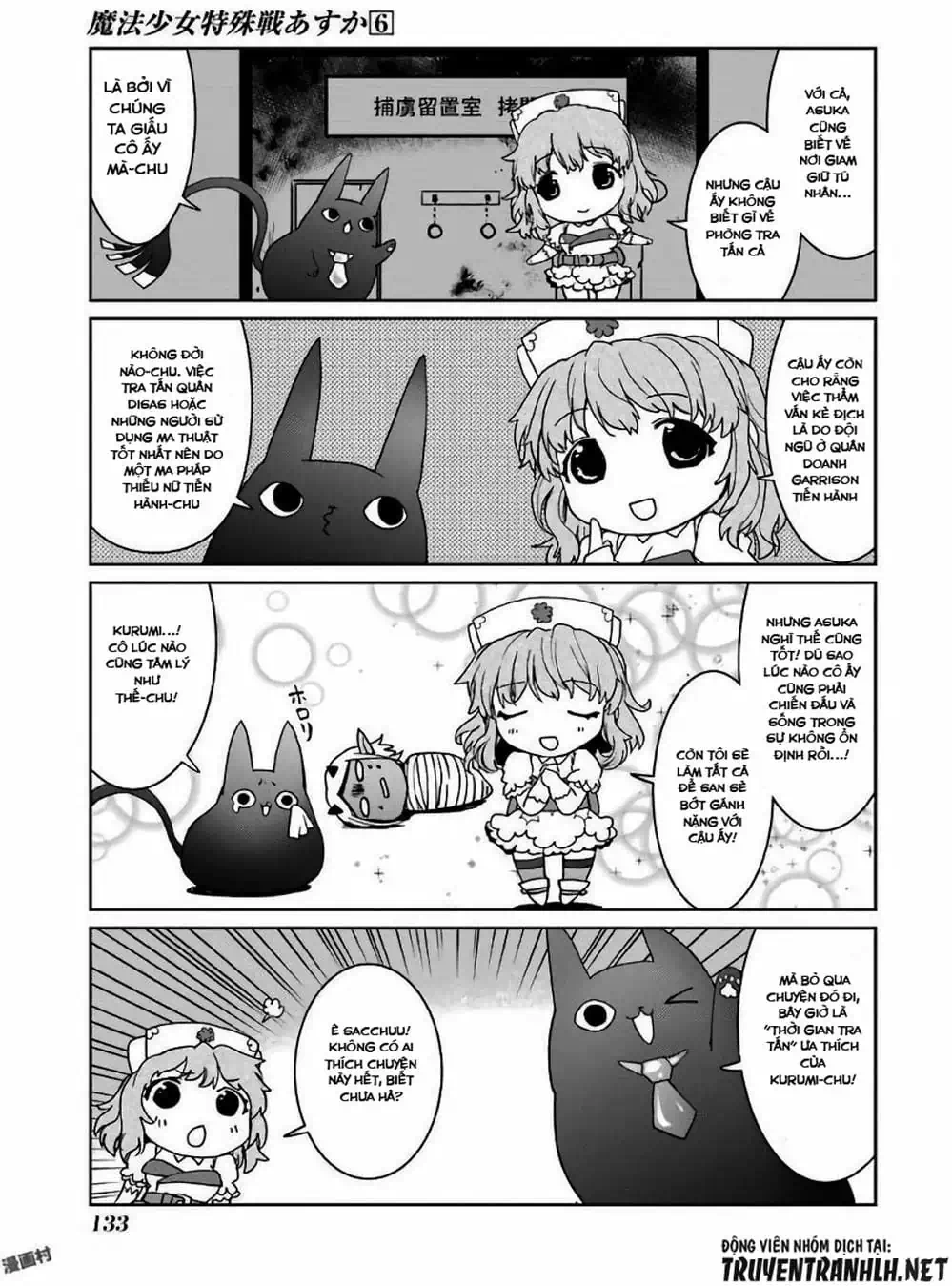 Truyện Tranh Cô Gái Phép Thuật Asuka - Mahou Shoujo Tokushuusen Asuka trang 5