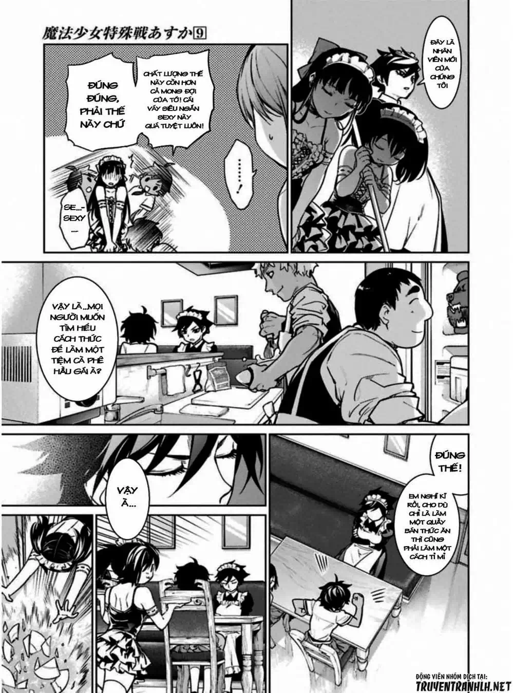 Truyện Tranh Cô Gái Phép Thuật Asuka - Mahou Shoujo Tokushuusen Asuka trang 5