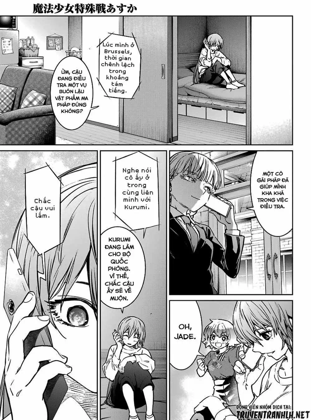 Truyện Tranh Cô Gái Phép Thuật Asuka - Mahou Shoujo Tokushuusen Asuka trang 5