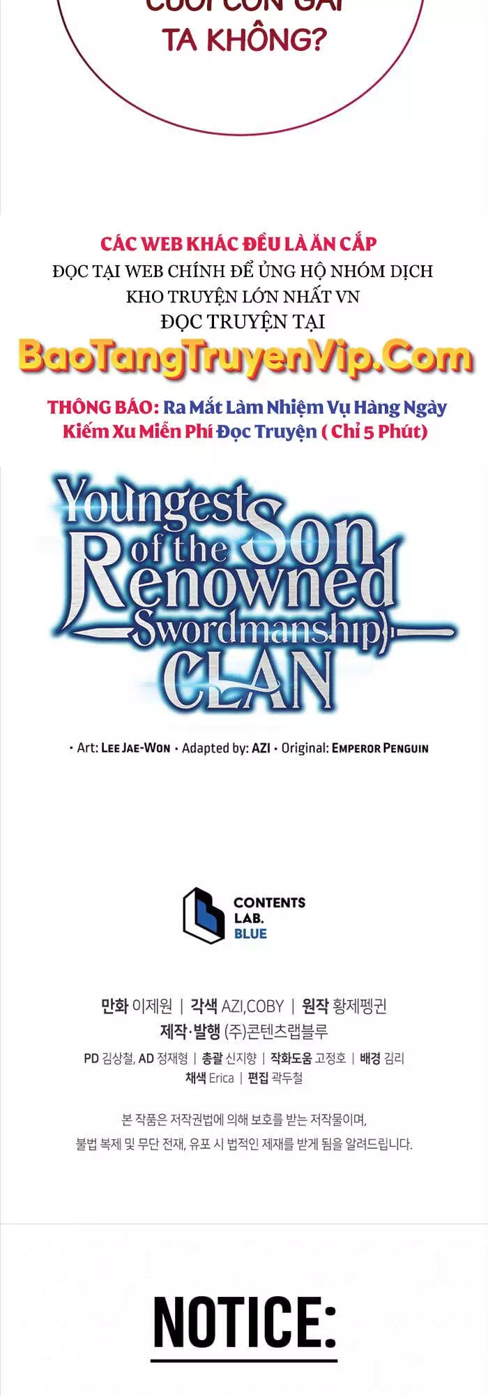Truyện Tranh Con Trai Út Của Gia Đình Kiếm Thuật Danh Tiếng trang 6