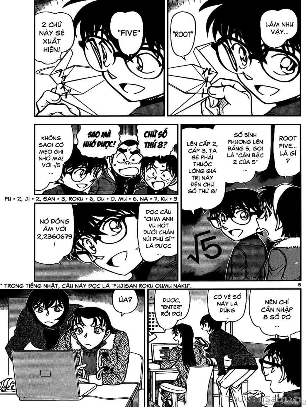 Truyện Tranh Thám Tử Lừng Danh Conan trang 5