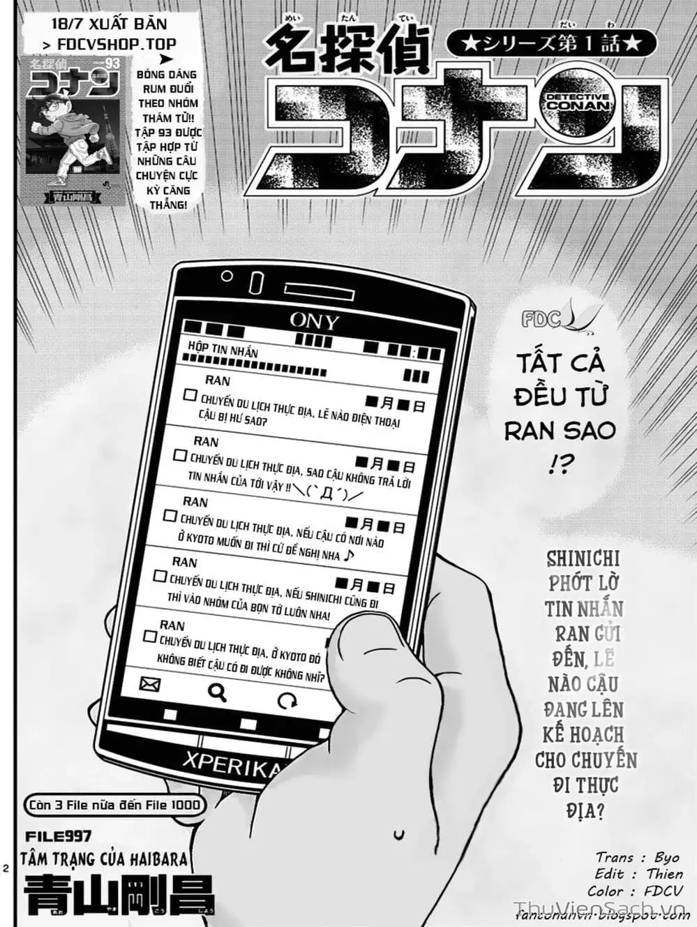Truyện Tranh Thám Tử Lừng Danh Conan trang 5