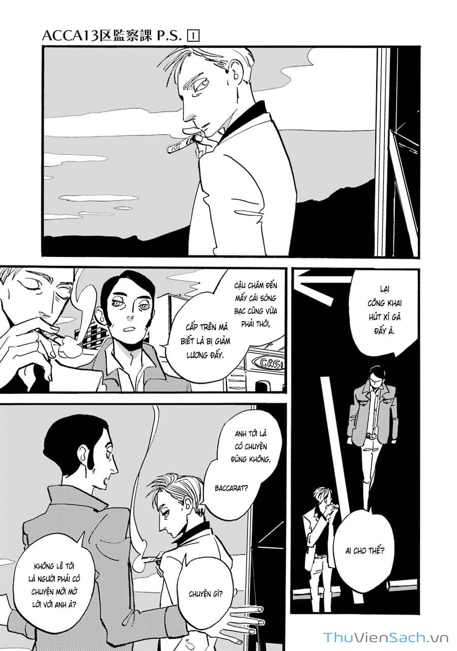 Truyện Tranh Tiền Truyện Acca - Cục Thanh Tra 13 Bang: P.s trang 2