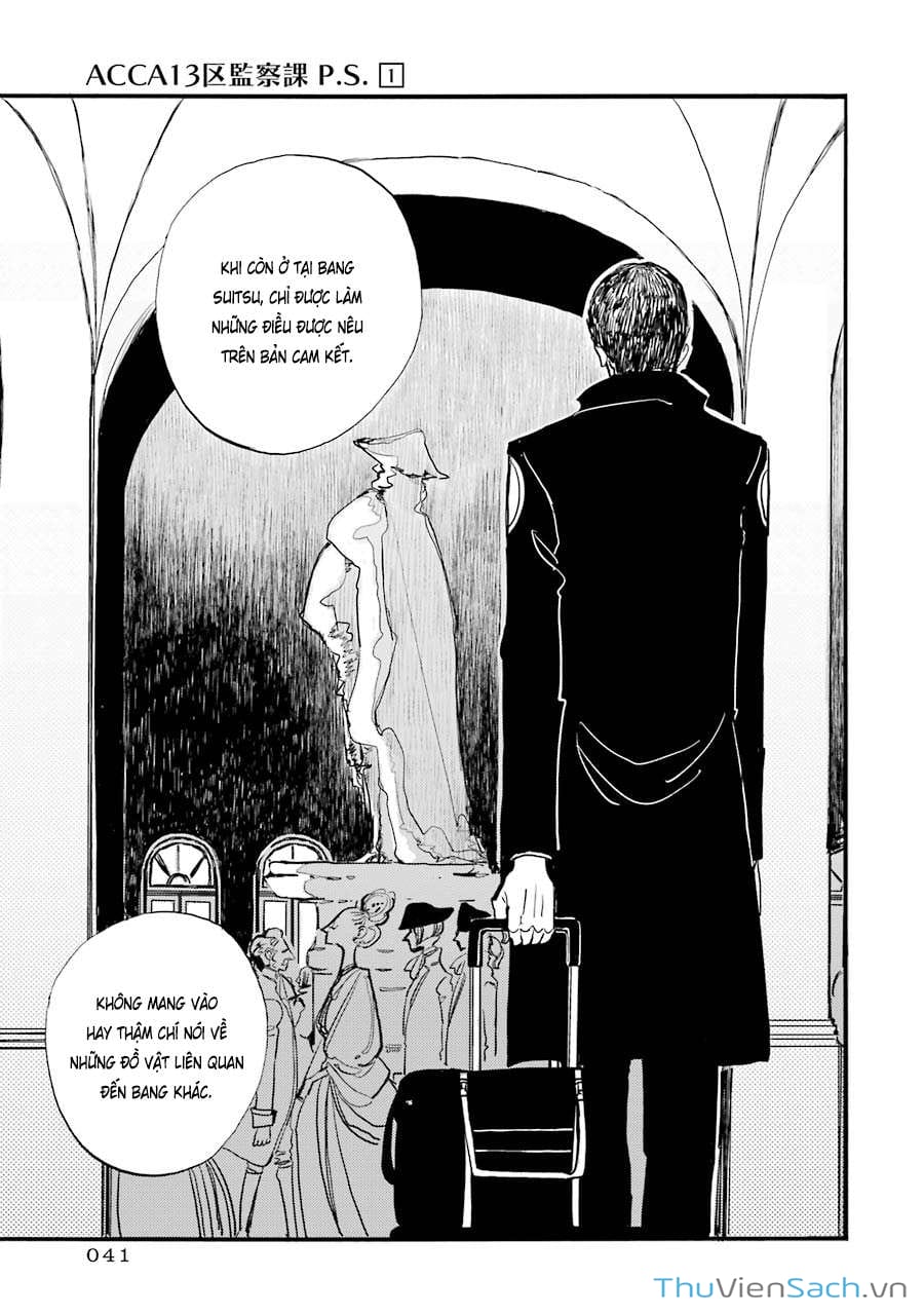 Truyện Tranh Tiền Truyện Acca - Cục Thanh Tra 13 Bang: P.s trang 2
